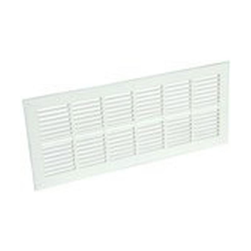 grille aération rectangulaire extra-plate blanche - NICOLL